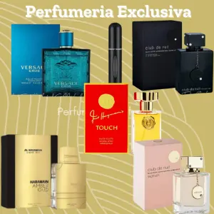 Kit 5 perfumes + perfumero