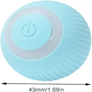 Pelota Antiestrés Recargable Para Gato