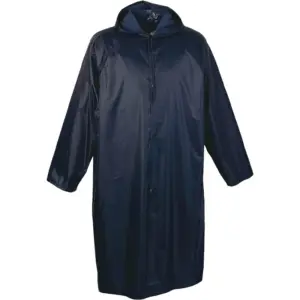 Capa Impermeable larga abrigo con capota