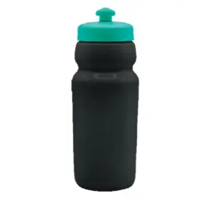 Termo caramañola negro tapa push
