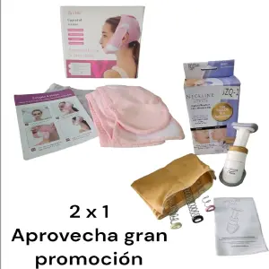 Kit Faja Facial+ Reductor De Papada Neck