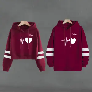 Buso Buzo, Hoodie VINOTINTO CORAZON
