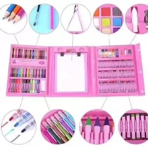 Kit Juego 208 Piezas Rosado