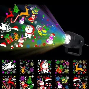 Proyector de luces navideñas