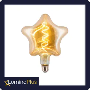 BOMBILLO LED FILAMENTO ESTRELLA 4W 2700