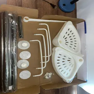 ORGANIZADOR ESQUINERO BAÑO 4 NIVELES