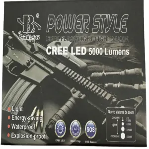 Linterna POWER STYLE VTR-199 de aleación