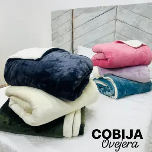 HERMOSAS COBIJAS OVEJERAS piel de cisne