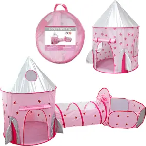 Carpa tunel estrellas