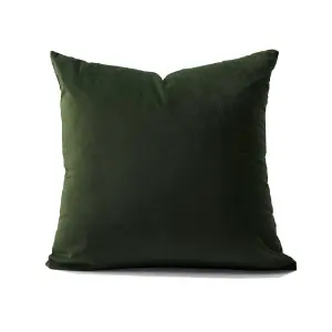 Cojin Decorativo En Tela Verde Militar