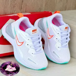 Nike Zoom  Dama Blanco Naranja Tm