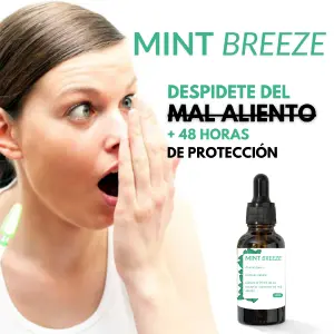 MINT BREEZE: Respiración Fresca, Confianza Total - MINT BREEZE - Elimina mal Aliento