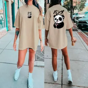 Camisetas grficas oversize - 731786