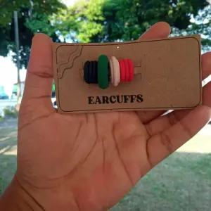 SET X4 EARCUFFS EN ARCILLA POLIMERICA