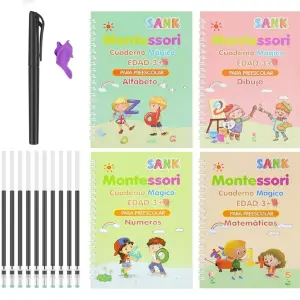 4 Libros montessori 📚  Libros Magicos