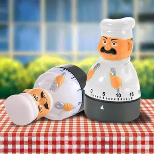 Temporizador Mecánico De Cocina 411