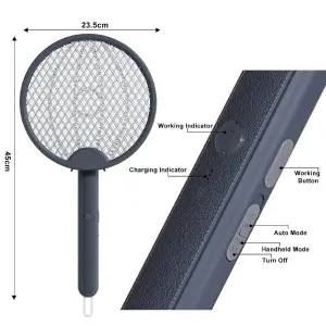 Raqueta Mata Zancudos Plegable Colgante