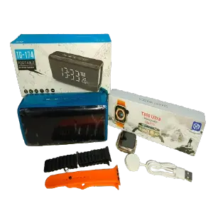 PARLANTE TG-174+SMART WATCH ULTRA 8