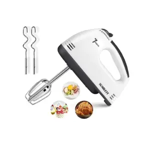Batidora de Mano Eléctrica 7 Velocidades: ¡La Aliada Perfecta para Tus Recetas! - Batidora de mano eléctrica 7 velocidades