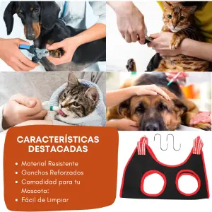 Arnés de Hamaca para Perros y Gatos: Baño y Aseo Fácil - Arnés De Hamaca Para Perros Gatos Aseo