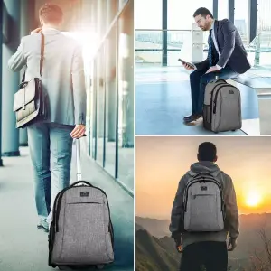 Maletín Mochila Con Ruedas, ResistenteAL