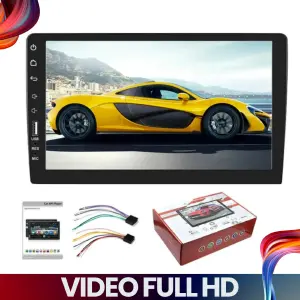 RADIO PANTALLA 9" 1 DIN MP5 Y CAMARA