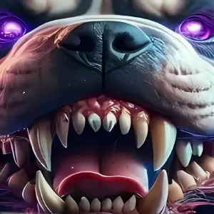 Camiseta Estampado 3D, BullDog