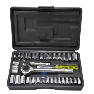 Juego de Herramientas 40 Piezas con Caja