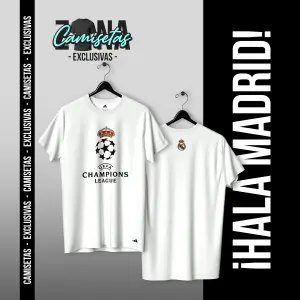 CAMISETA REAL MADRID 2 - BLANCA - UNISEX