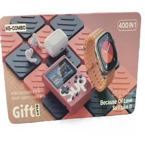 Combo smartwatch audifonos mini consola