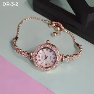 DR-3 RELOJ PULSERA TIPO JOYA EN ESTUCHE