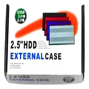 Caja Externa para Disco Duro SATA 2.5" con USB - Caja Externa Case Sata Disco Duro 2.5USB