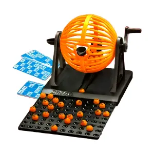 Bingo Lotto Juego De Mesa + Balotera+ 90