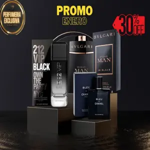 Bvlgary man in black+212 vip black+bleu