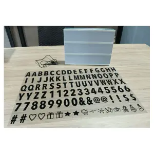 Tablero Lampara Led Letras Mensajes