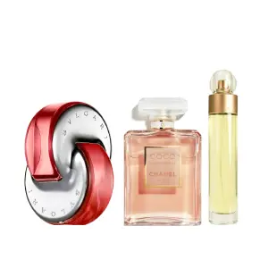 PERFUMES OMNIACORAL+COCOCHANEL+360WOMAN
