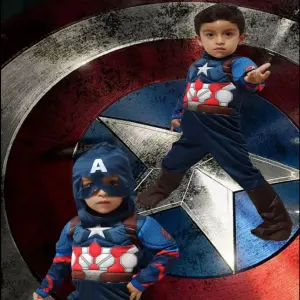 DISFRAZ CAPITAN AMERICA NIÑO COSPLAY