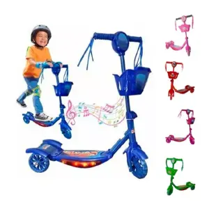 Scooter Canasta Con Sonido Y Luces -niño