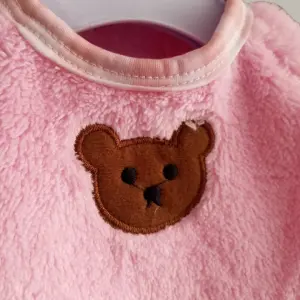 Camiseta Osito Algodón Rosado
