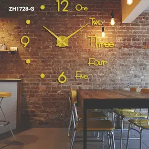 RP-ZH1728-S RELOJ ANÁLOGO ADHESIVO 3D
