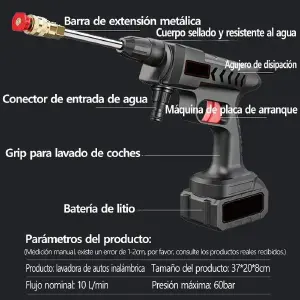 Hidrolavadora para coche