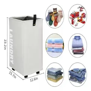 CESTA PARA ROPA PLEGABLE