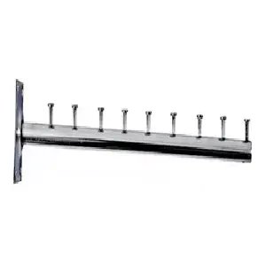 Exhibidor Flauta Metal 35cm 9 Puestos