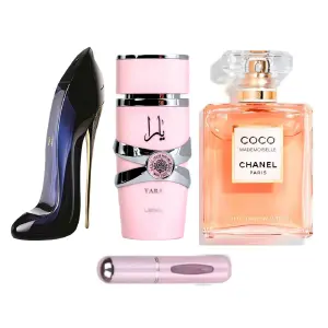 COMBO GOODGIRL+YARA+COCO+PERFUMERO