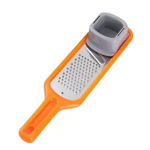 Mini Rallador Rebanador 2 en 1 Naranja