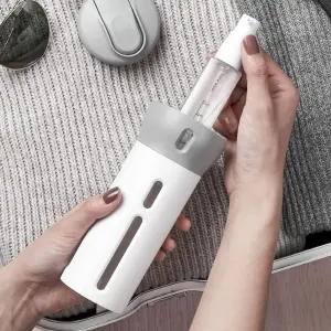 DISPENSADOR 4 DIVISIONES LIQUIDOS JABON