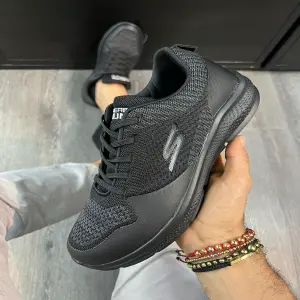 Skecher para caballero con cordón