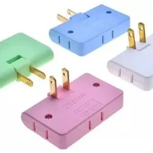 Adaptador De Toma Corriente 3 Salidas