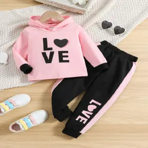 CONJ LOVE NEGRO-ROSA