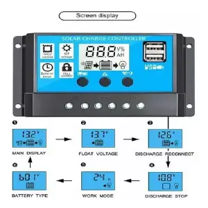 Controlador De Carga Panel Solar